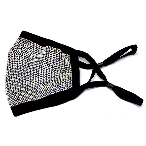 Crystal Face Mask w/5 High Grade Filters - Picture 1 of 10
